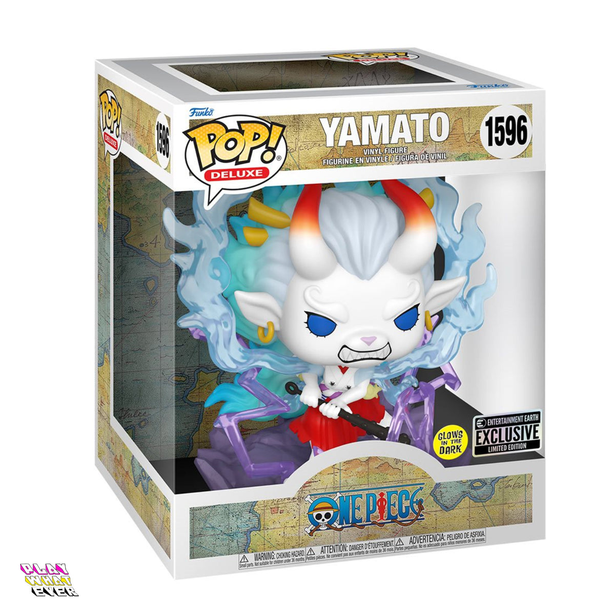 One Piece Yamato Glow-in-the-Dark Deluxe Funko Pop! #1596 – EE Exclusive
