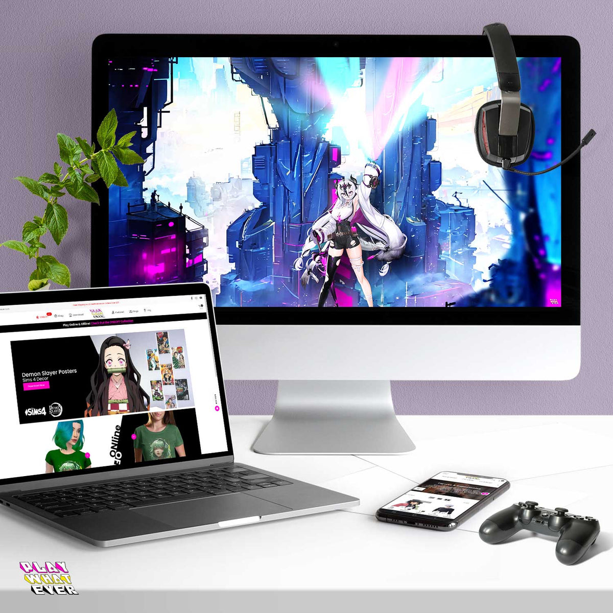 Epic Seven Wretched Rose City Domain Desktop Wallpaper