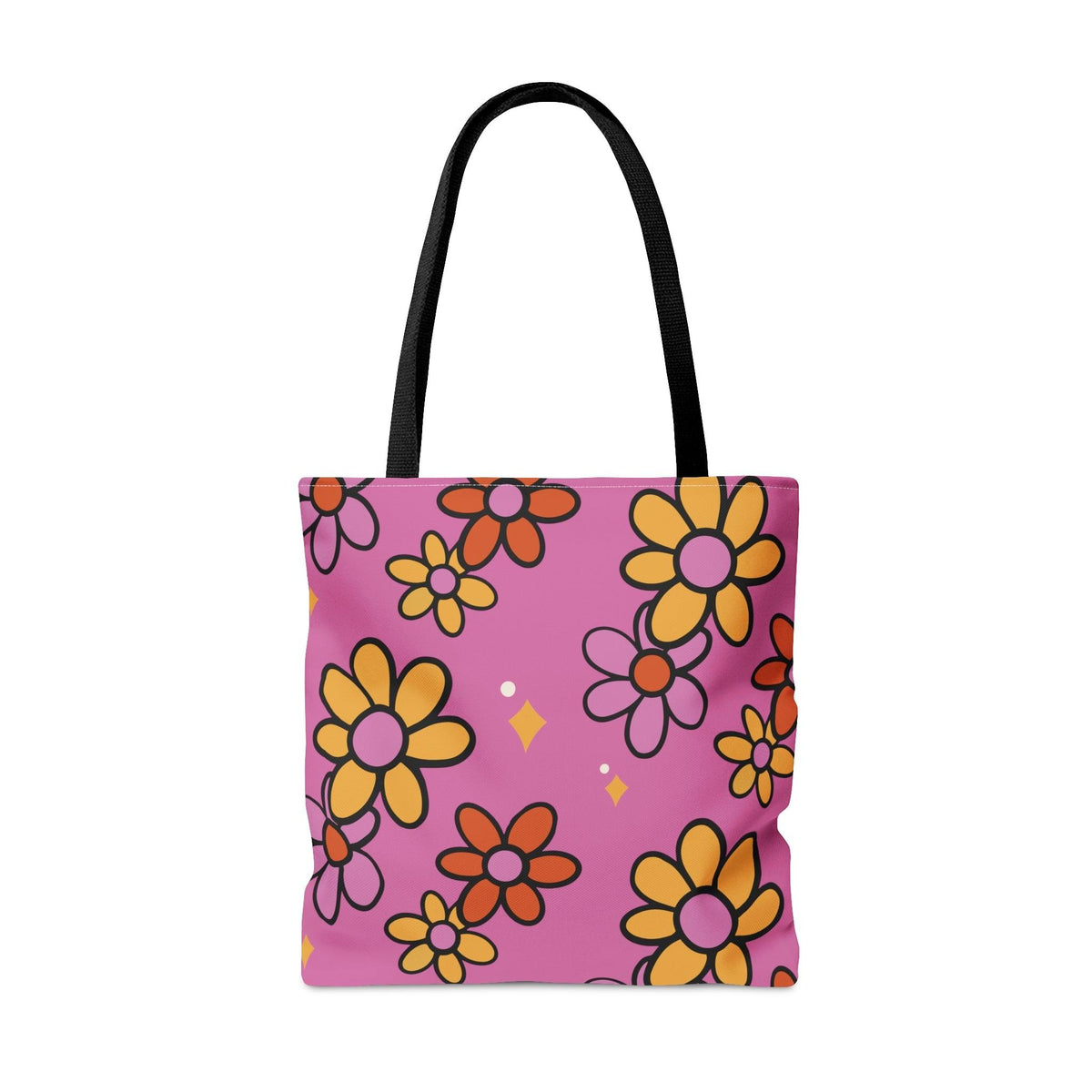 Death by Flower Power Tote Bag