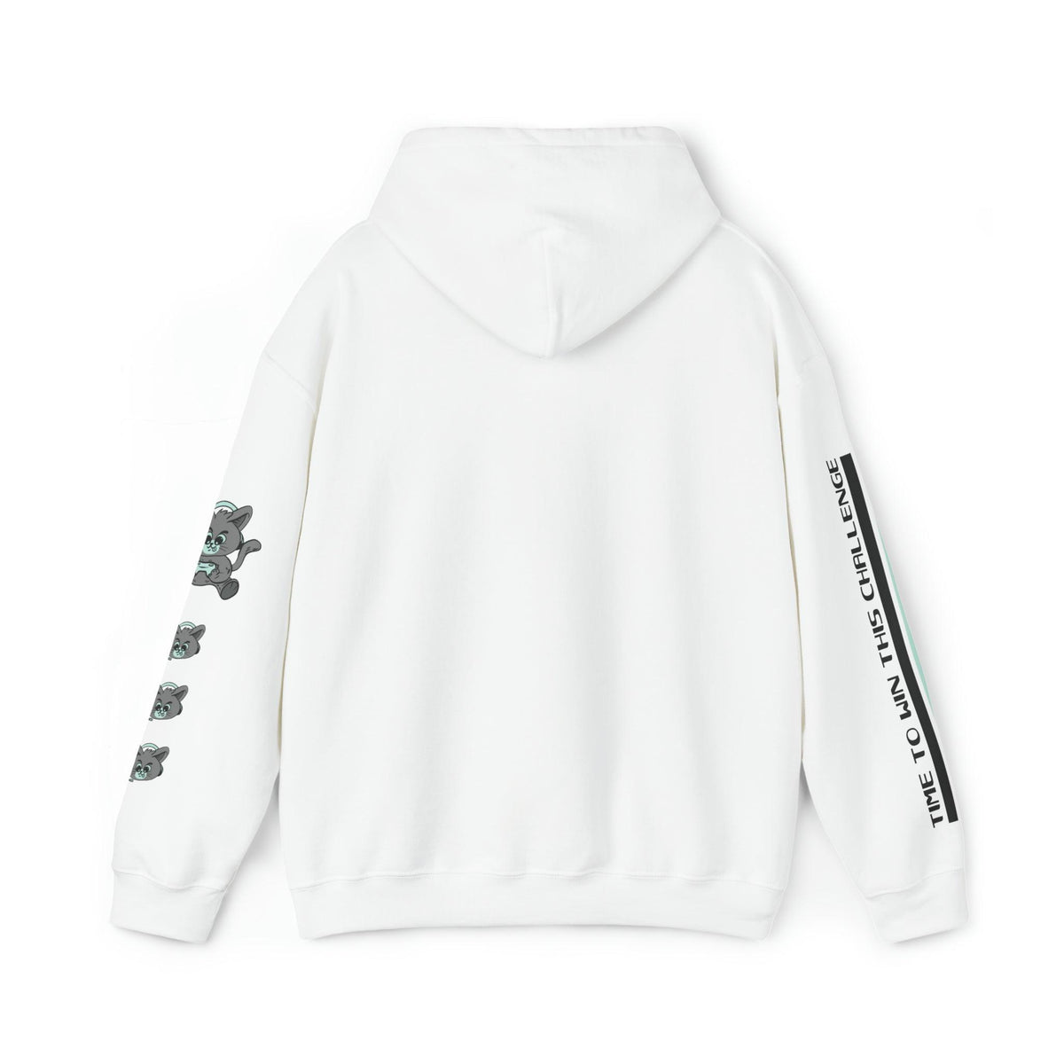 Time To Win This Challenge Cat Hoodie
