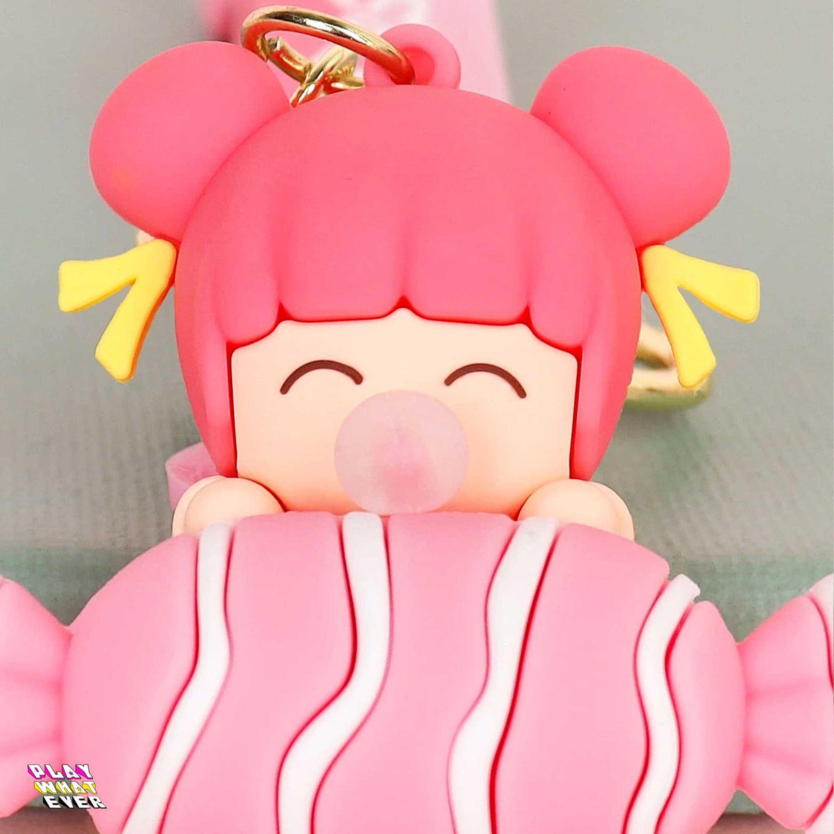 Candy Girl Loves Sweets Kawaii Keychain