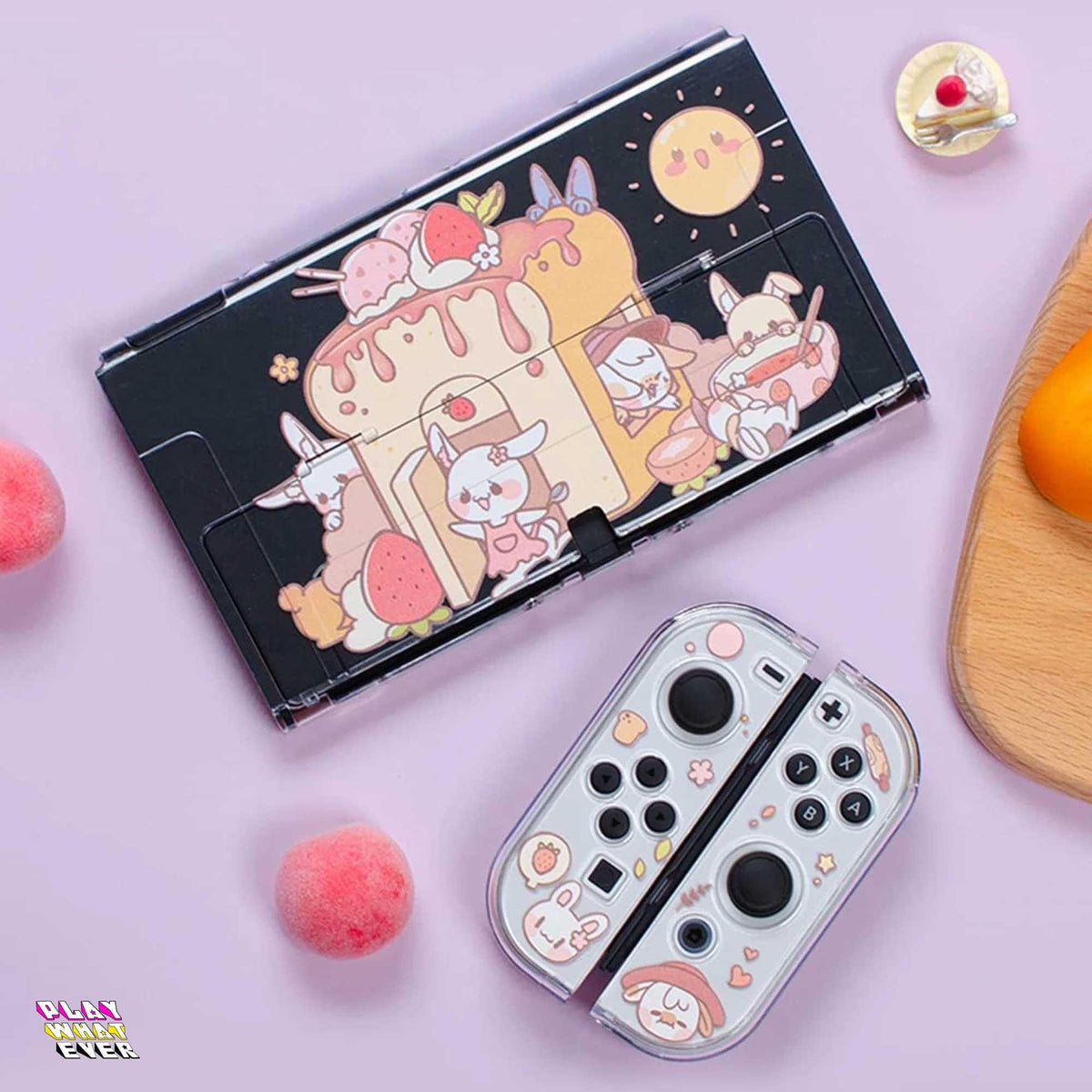 Rabbit Pastry Forest Cute Nintendo Switch Case