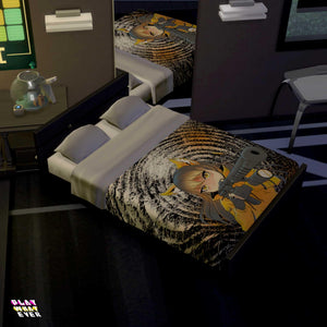 Sims 4 CC Anime Cat Girl Gunner Bed - PlayWhatever