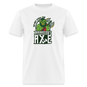 Barbarin Axe T-Shirt - white
