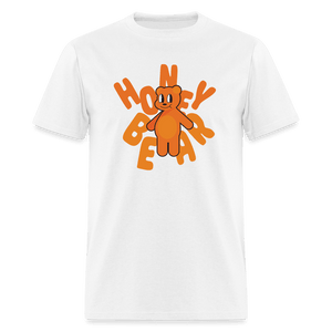 Honey Bear Unisex T-Shirt - white