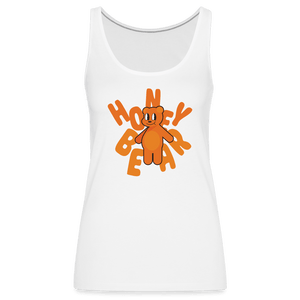 Honey Bear Women’s Tank Top - white