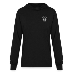 Dragon Roll Spell Unisex Long Sleeve Hoodie - black