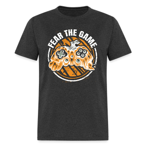 Fear the Game Halloween Gamer Shirt - heather black