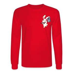 Chop Chop Little Bubble Long Sleeve T-Shirt - red