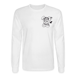 Punk Rabbit's Broken Love Long Sleeve T-Shirt - white