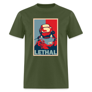 We Want You - Lethal Company T-Shirt - military green