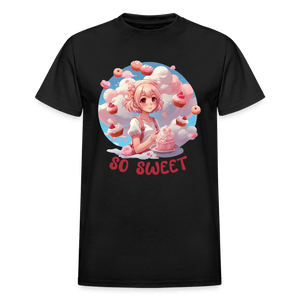 So Sweet! Anime Desserts Kawaii T-Shirt - black