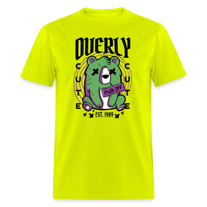 Overly Cute Zombie Bear Unisex Shirt - safety green