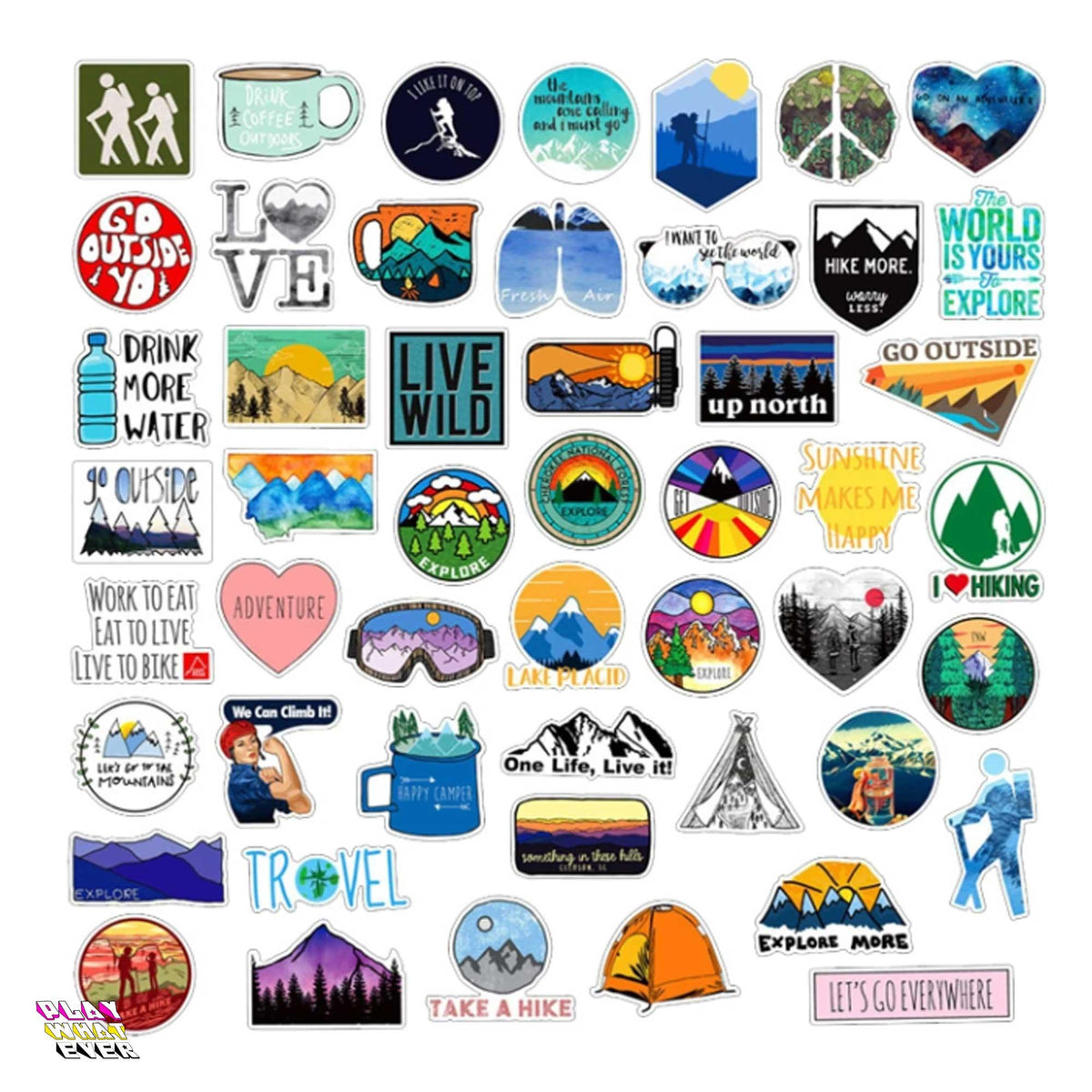 The Great Adventure Begins! Sticker Pack