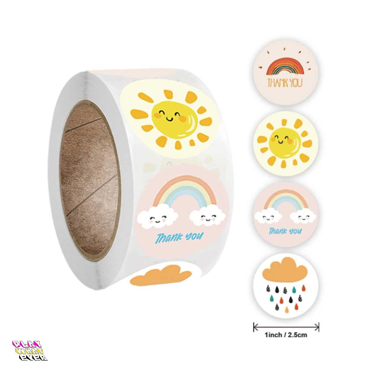 Perfect Weather Motivation Sticker Roll