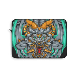 Mecha Dragon Emerald Laptop Sleeve - PlayWhatever