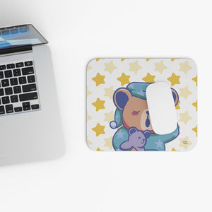Sleepy Time Teddy Bear Mouse Pad - PlayWhatever