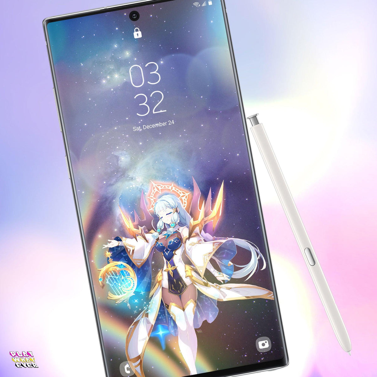 Epic Seven Astromancer Elena Galaxy Phone Wallpaper - PlayWhatever