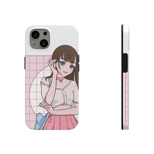 Fashion Model Anime Girl Tough Phone Case - PlayWhatever