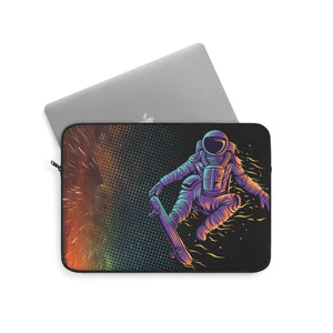 Jumping Over the Nebula Astronaut Laptop Sleeve - PlayWhatever