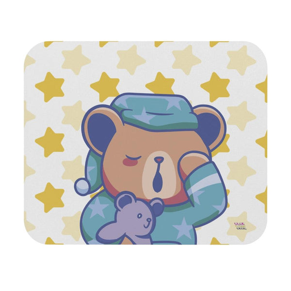 Sleepy Time Teddy Bear Mouse Pad - PlayWhatever