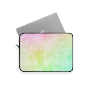 Icee Pastel Gradient Simple Laptop Sleeve - PlayWhatever