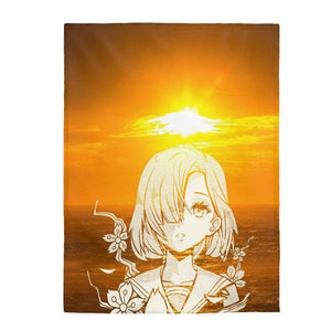 Sunset Tenshi Anime Blanket - PlayWhatever