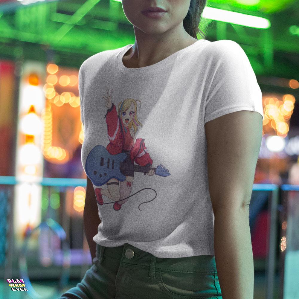 Rock On Anime Concert T-Shirt - PlayWhatever