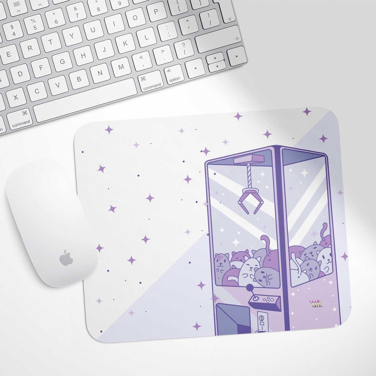 Neko Cat Claw Machine Toy Kawaii Mouse Pad - PlayWhatever
