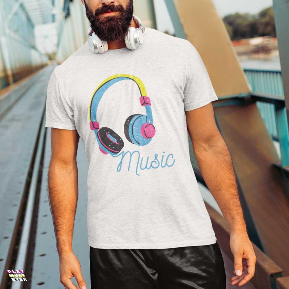 Music Is My Breath of Air Ultra Cotton T-Shirt - PlayWhatever