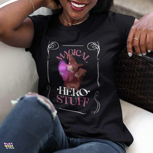 Magical Cat Wizard Gamer Shirt - PlayWhatever