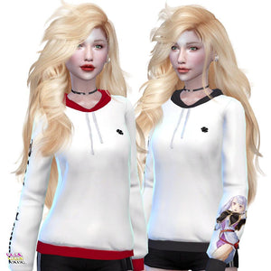 Sims 4 CC Black Clover Hoodie - PlayWhatever
