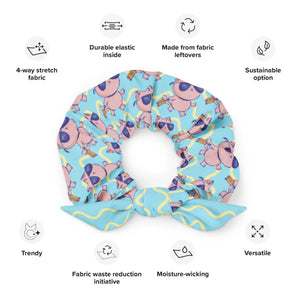 Cool Cat Travel Large Scrunchie - PlayWhatever