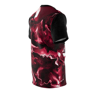 A Little Moody Today Skulls and Blood Unisex AOP Tee - PlayWhatever