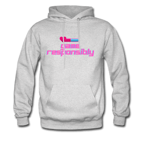 Game Responsibly Unisex Comfy Hoodie - ash