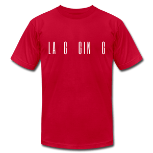 Lagging Trouble Unisex Jersey T-Shirt - red