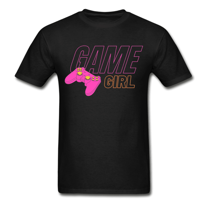 Game Girl Gaming Controller Ultra Cotton T-Shirt - black