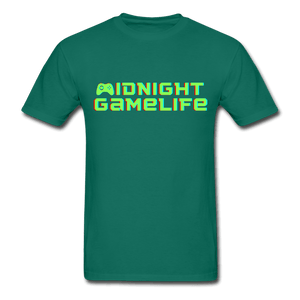 Midnight Game Life Ultra Cotton T-Shirt - petrol