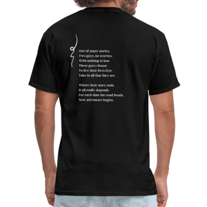 One of Many Stories Gaming Poem Unisex T-Shirt - black