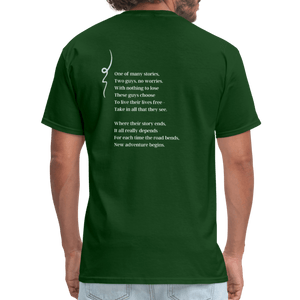 One of Many Stories Gaming Poem Unisex T-Shirt - forest green