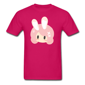 Bunny Girl Ultra Cotton T-Shirt - fuchsia