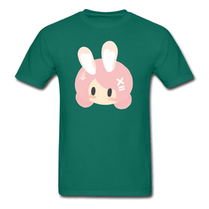 Bunny Girl Ultra Cotton T-Shirt - petrol