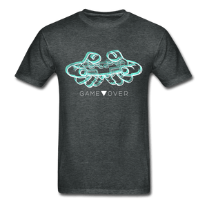 Glitch Gaming Game Over Ultra Cotton T-Shirt - deep heather