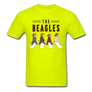 The Beagles Unisex T-Shirt - safety green