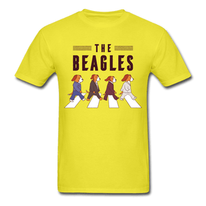 The Beagles Unisex T-Shirt - yellow