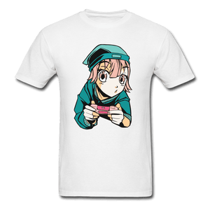 Anime Gamer Ultra Concentration Unisex T-Shirt - white