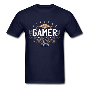 Forever Gamer Retro Gaming T-Shirt - navy