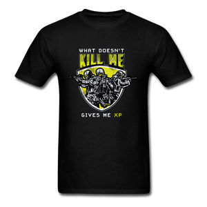 What Doesn't Kill Me Gives Me XP Shirt - black