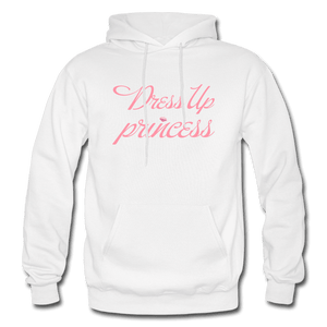Dress Up Princess Hoodie - white