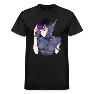 Cosmic Battle Anime T-Shirt - black